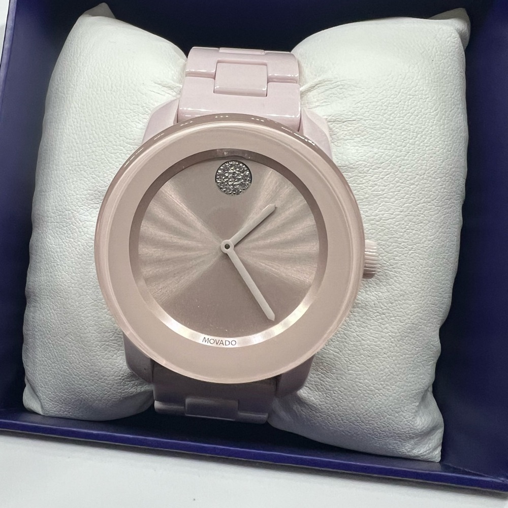 Movado Bold Women's Blush Pink Watch